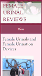 Mobile Screenshot of femaleurinal.org